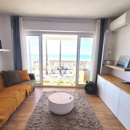 Apartman Front De Mer - Moderne - Vue Magique Baie Juan